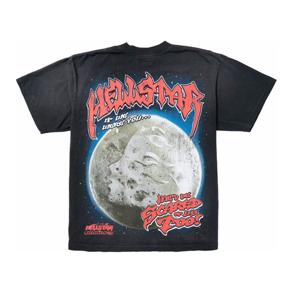 Hellstar Full Moon T-Shirt Black