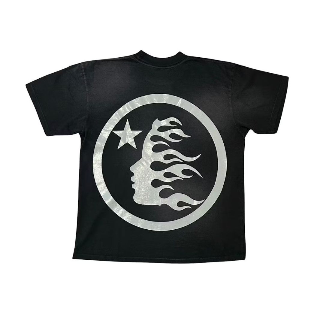 Hellstar Gel Sport Logo T-Shirt Black/Blue