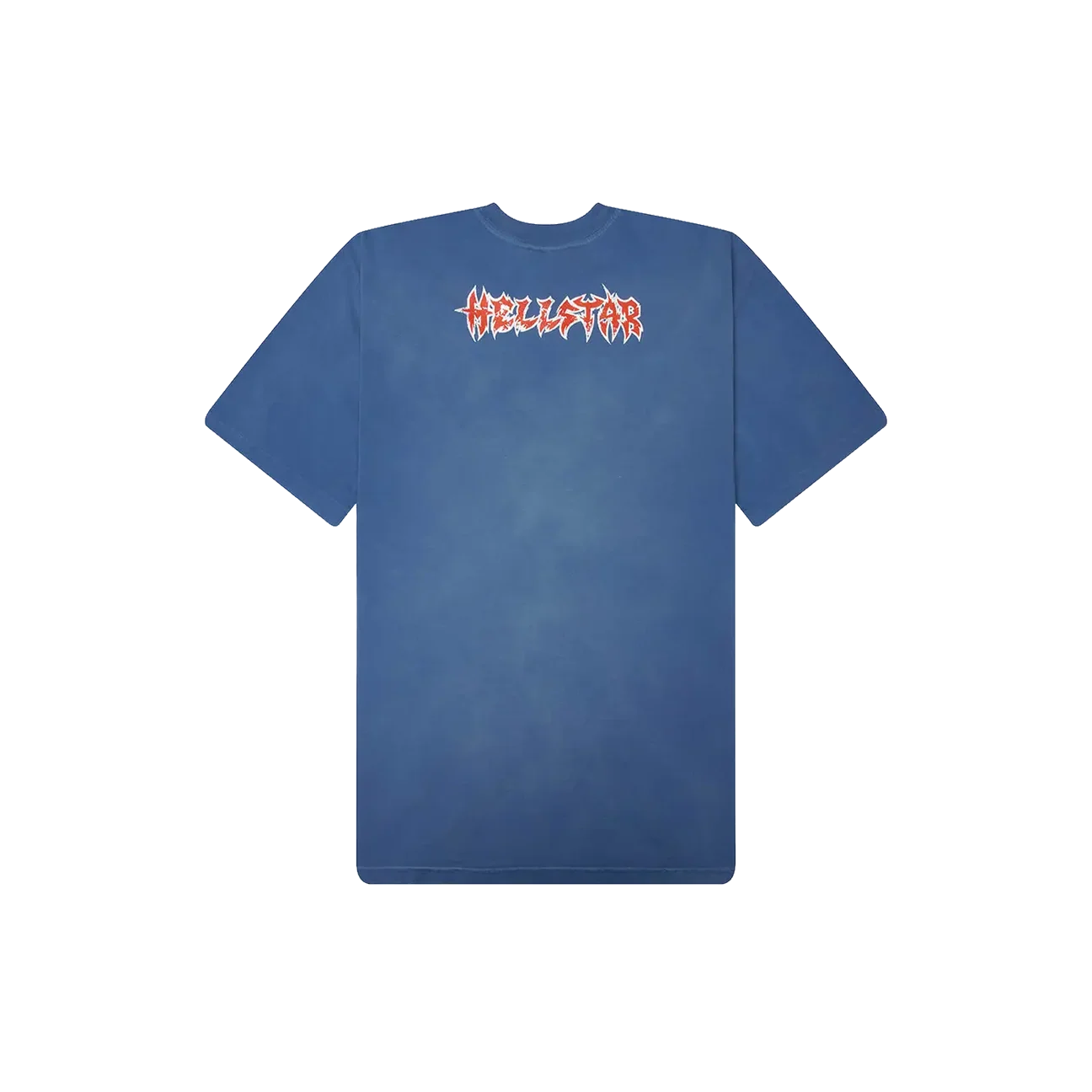 Hellstar Metal Logo T-Shirt Blue