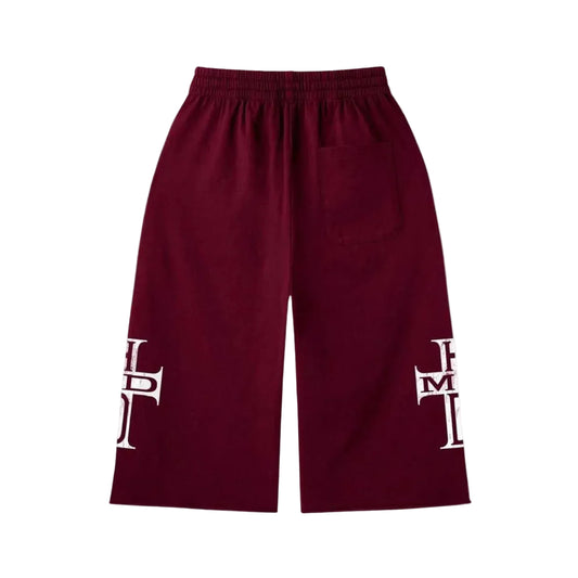 HMDD Holy Cross 3/4 Shorts Maroon