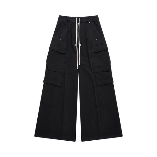 Rick Owens DRKSHDW Double Cargo Jumbo Belas Pants Black