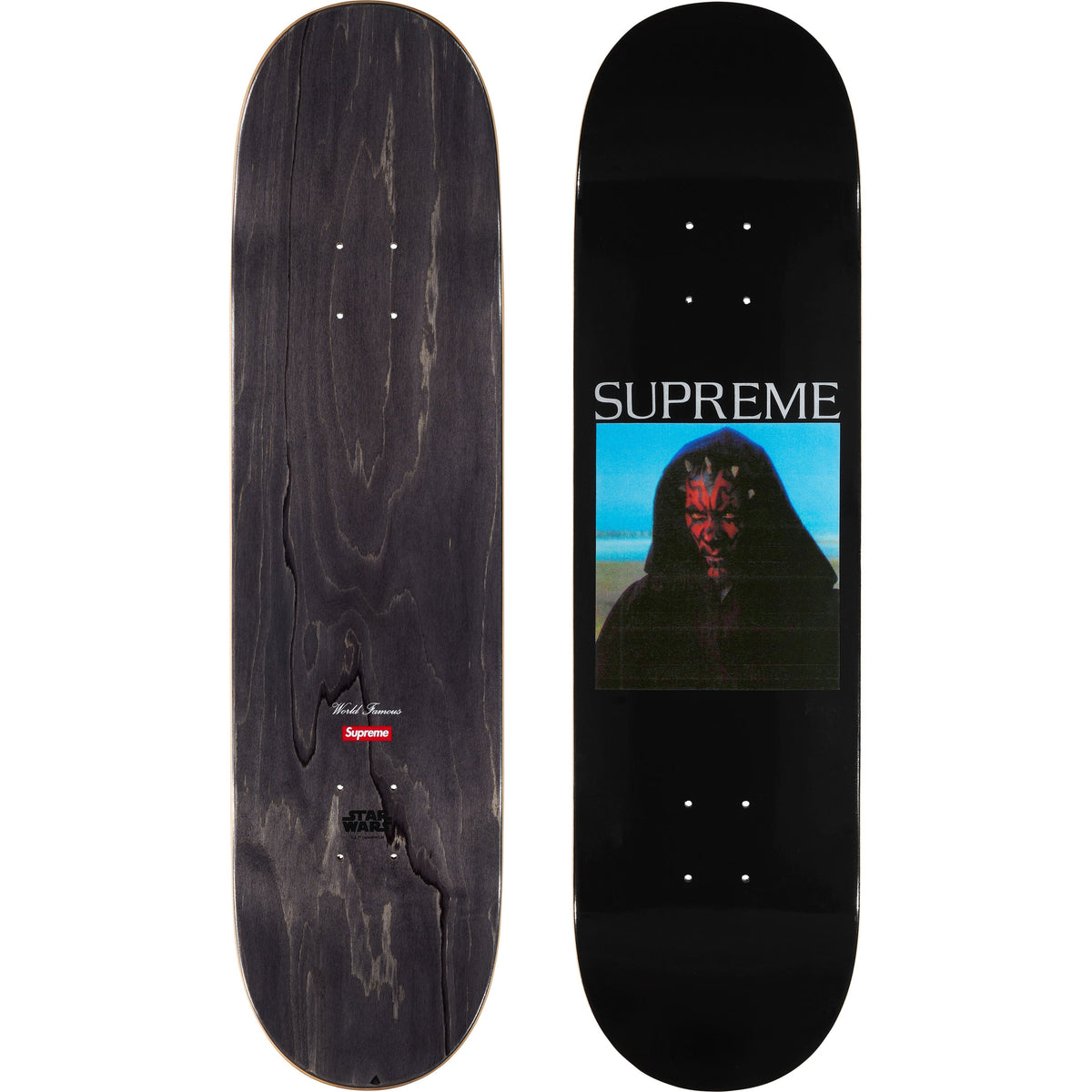 Supreme Sith Skateboard Deck Black