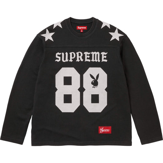 Supreme®/Playboy® L/S Football Top Black