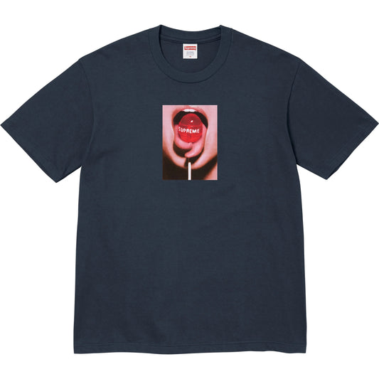 Supreme Lollipop Tee Navy