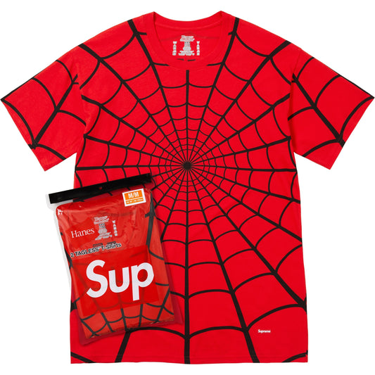 Supreme®/Hanes® Spider-Man Tagless Tees (2 Pack) Red