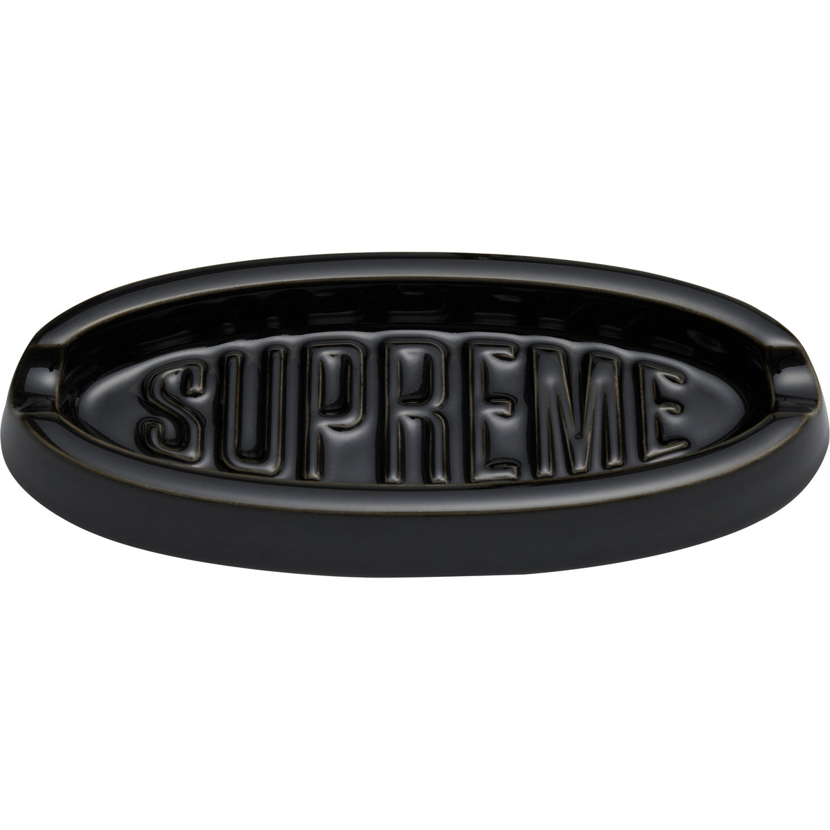 Supreme Oval Tray Black