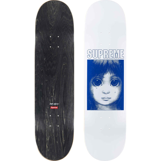 Supreme Margaret Keane Tear Drop Skateboard Deck White
