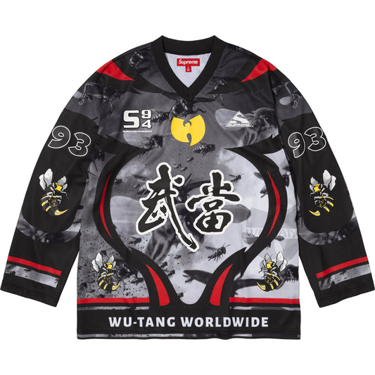 Supreme/Wu-Tang Clan Hockey Jersey Black