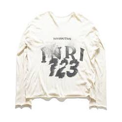 RIVINGTON roi Rebis Inri Enemy L/S Tee Vintage White