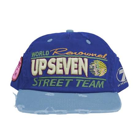 Up 7  Blue Strip Intl Street Team Hat Blue Strip