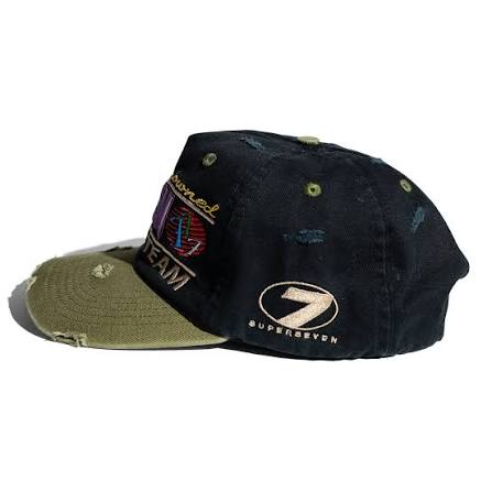 Up 7 Intl Street Team Hat Black/Olive Green