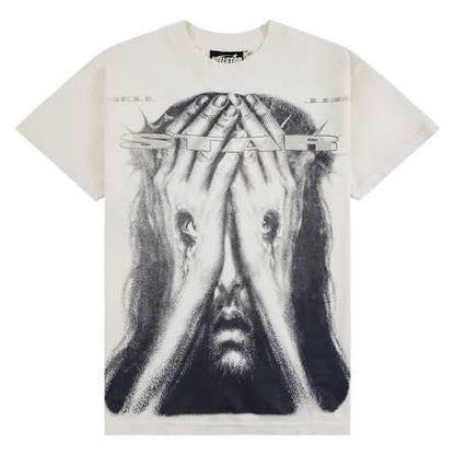 Hellstar Jesus Eyes T-shirt White
