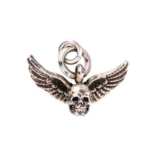 Chrome Hearts Foti Mahalia Skull Wing Pendant