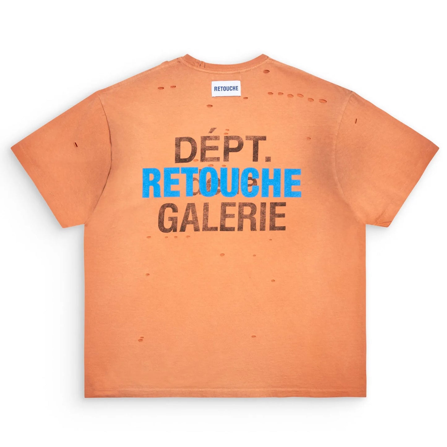Gallery Dept. Retouche Damaged Souvenir Tee Orange