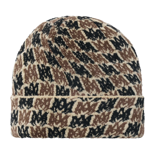 Amiri MA Swirl Beanie Camel