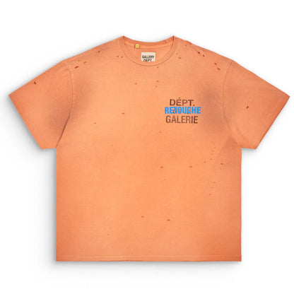 Gallery Dept. Retouche Damaged Souvenir Tee Orange
