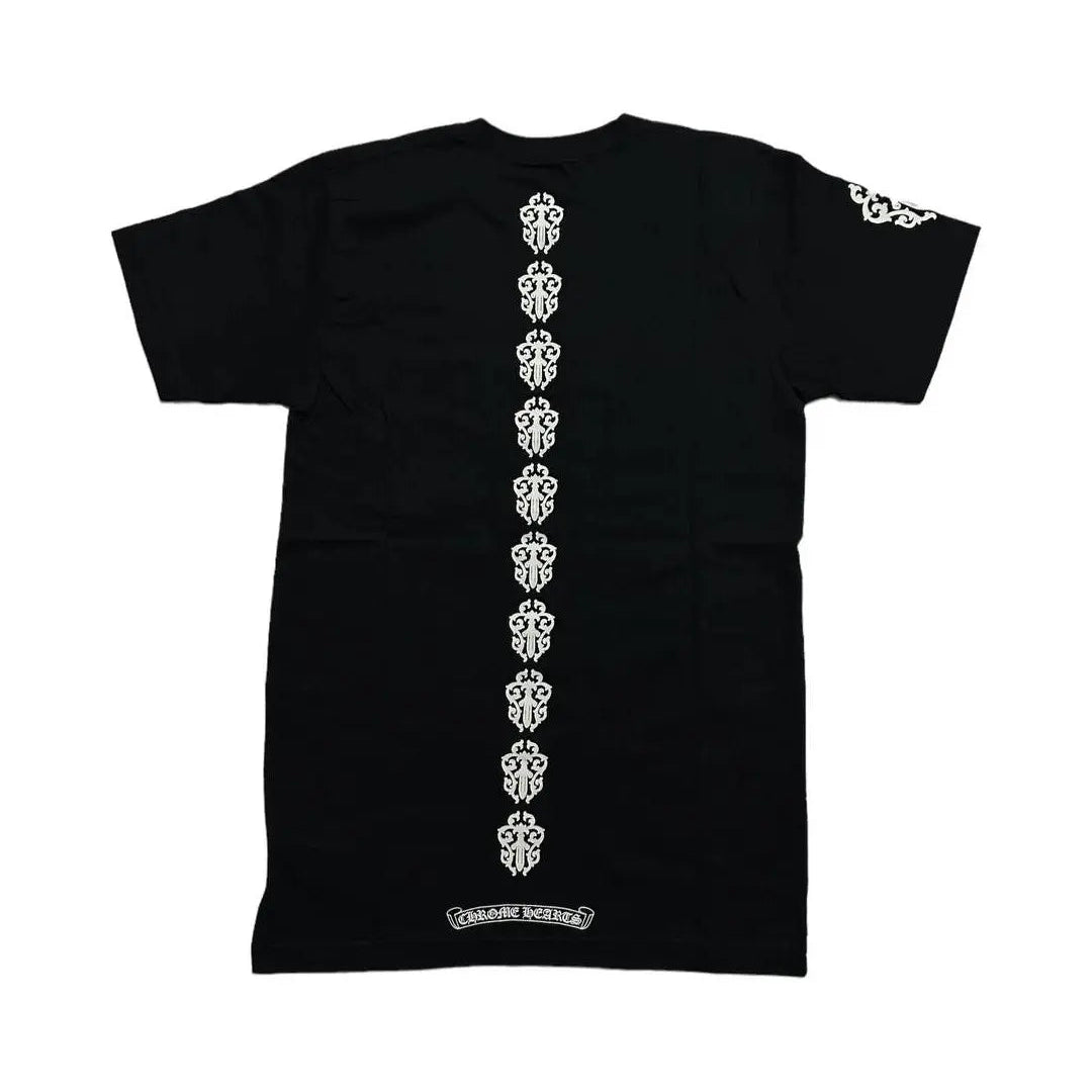 Chrome Hearts Dagger Spine Logo T-Shirt Black