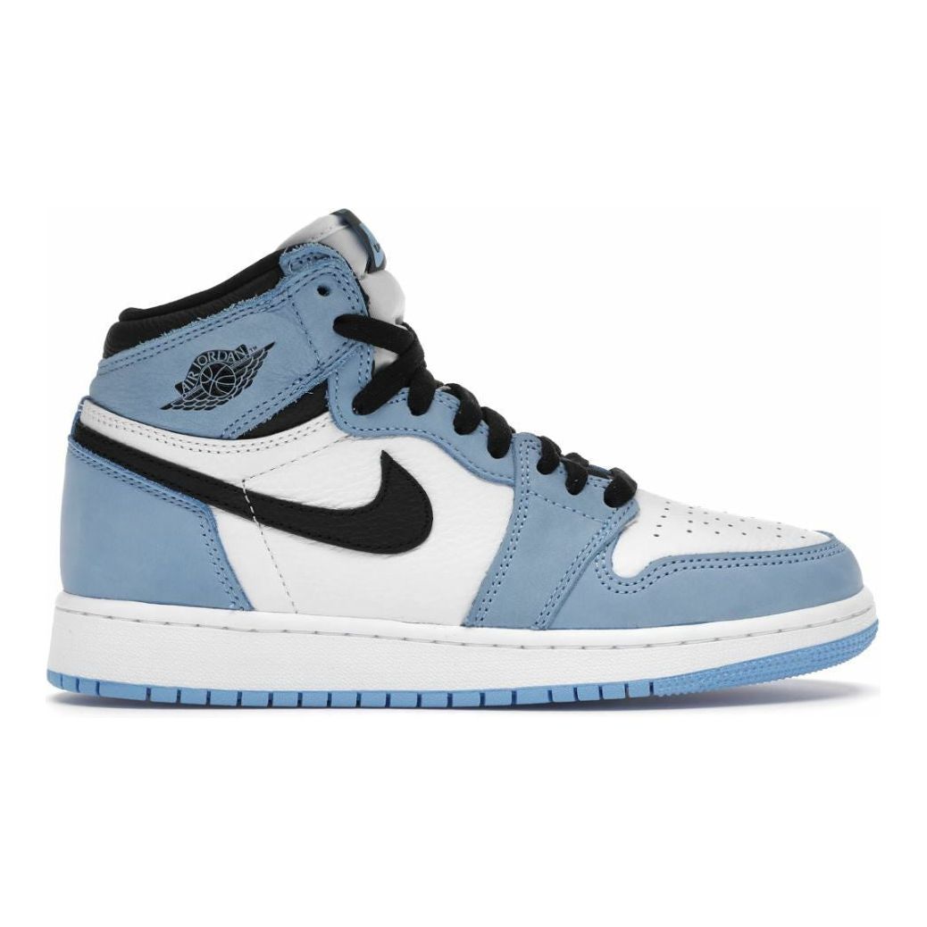 Jordan 1 Retro High White University Blue Black (GS)