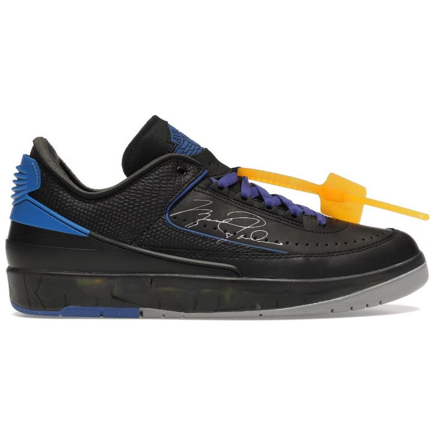 Jordan 2 Retro Low SP Off-White Black Blue