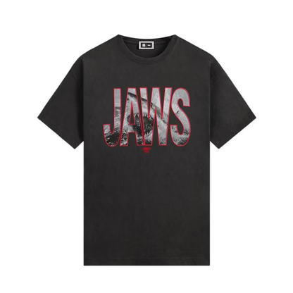 Kith x JAWS Shark Attack Vintage Tee Black