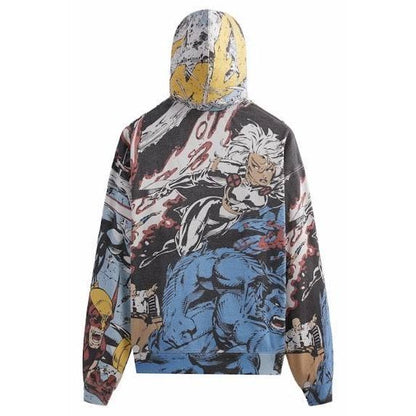 Kith x Marvel X-Men Battle Hoodie White