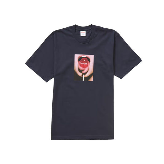 Supreme Lollipop Tee Navy