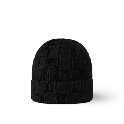 Louis Vuitton Damier Snug Beanie Black