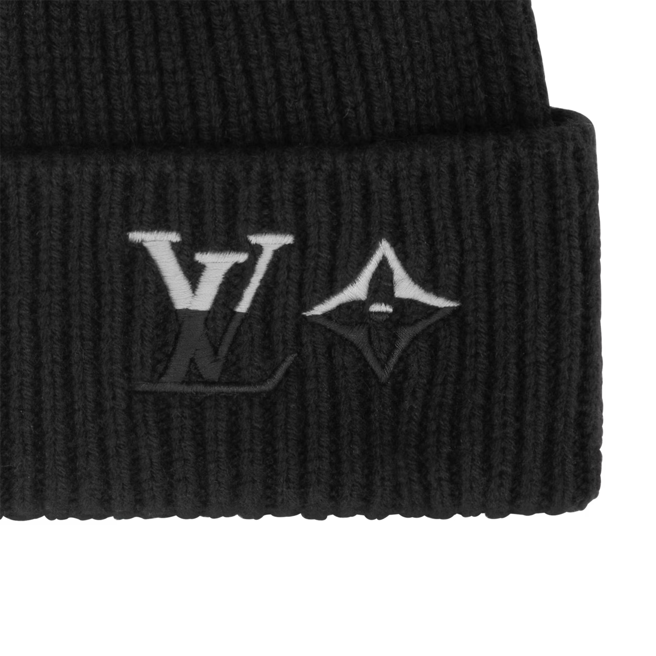 Louis Vuitton LV Dual Beanie Black