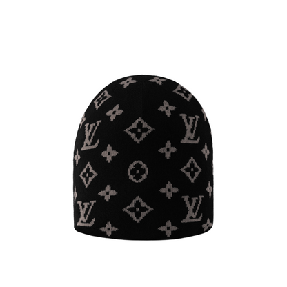 Louis Vuitton LV Fit Monogram Beanie Black