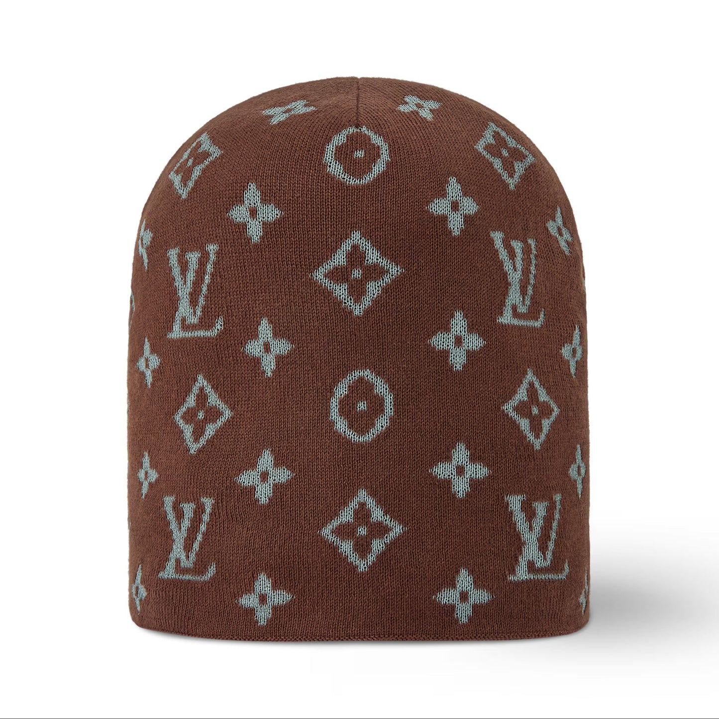 Louis Vuitton LV Fit Monogram Reflective Beanie Brown