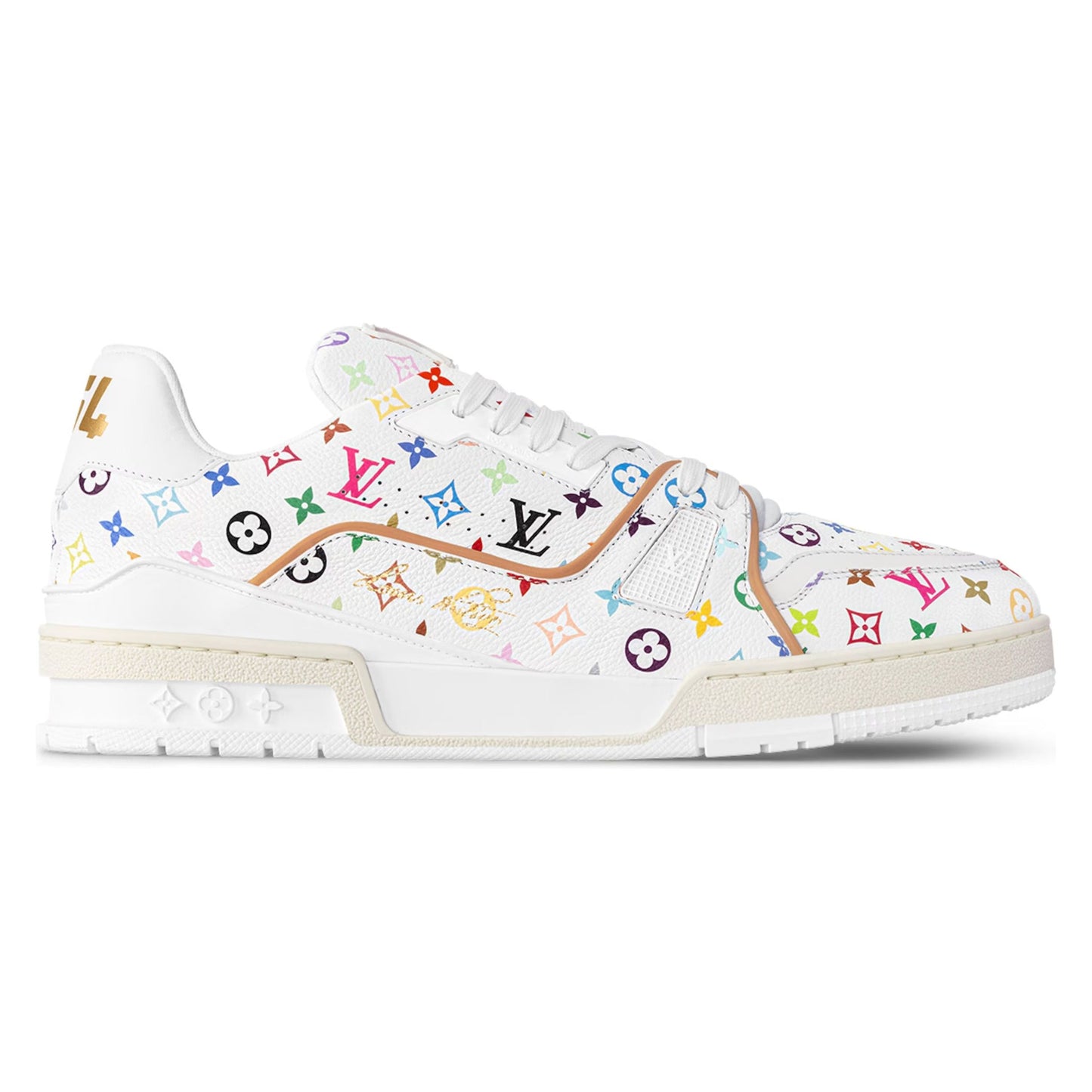 Louis Vuitton x Takashi Murakami LV Trainer Sneaker White