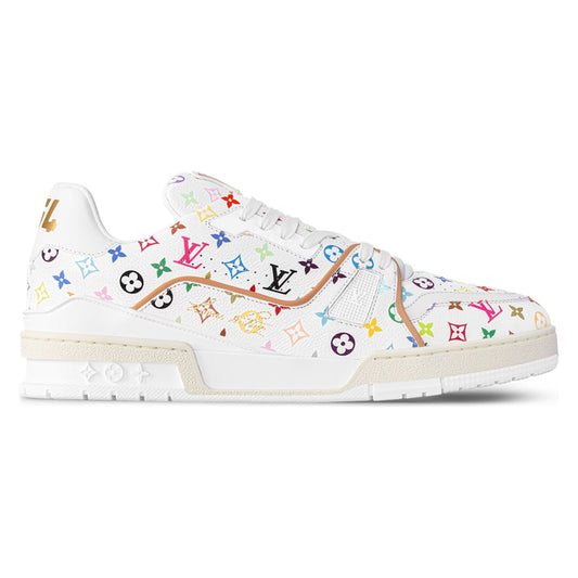 Louis Vuitton x Takashi Murakami LV Trainer Sneaker White