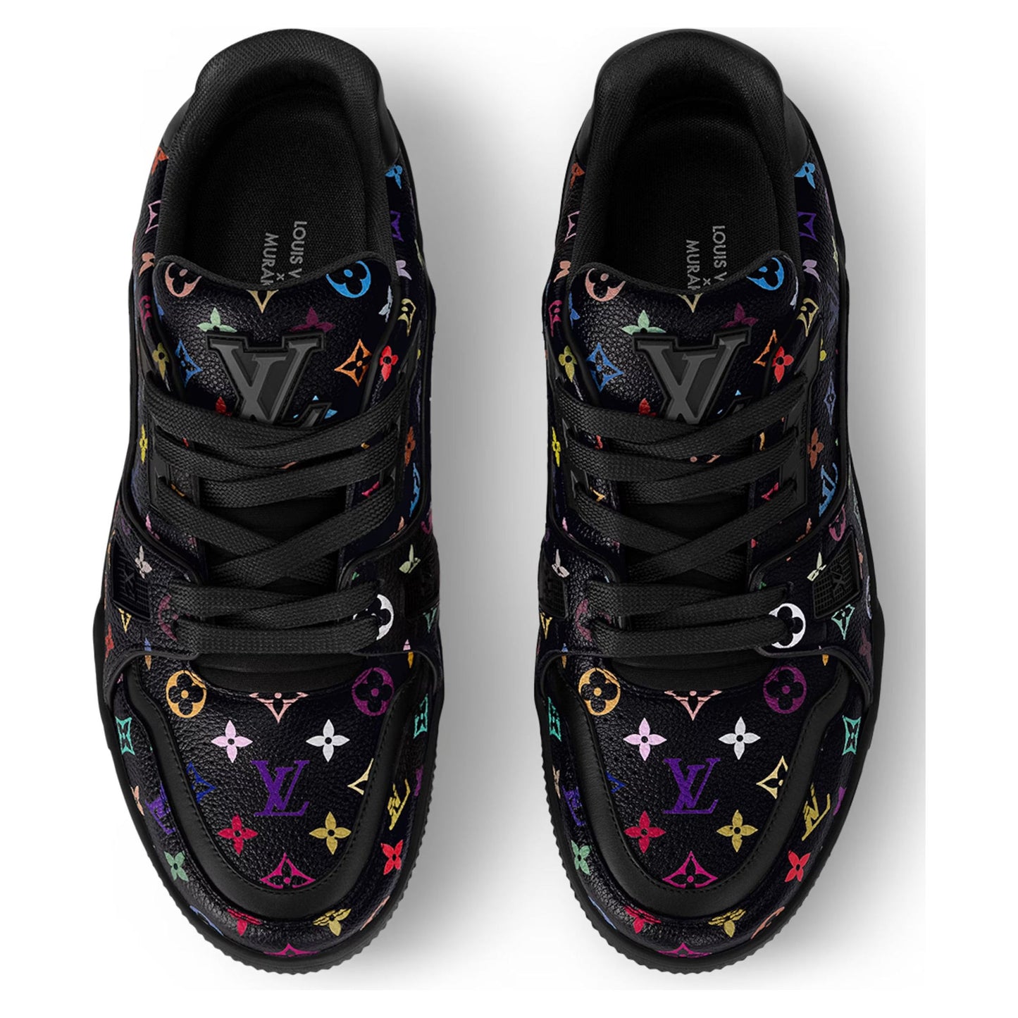 Louis Vuitton x Takashi Murakami LV Trainer Sneaker Black