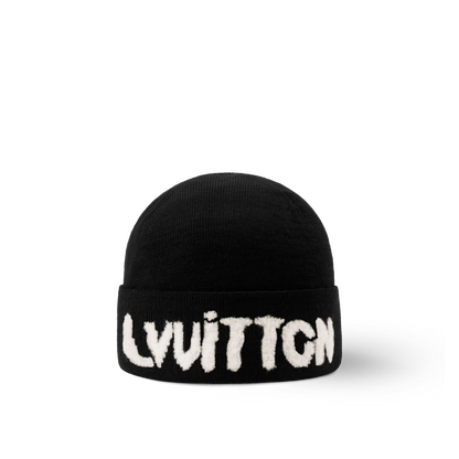Louis Vuitton Monogram Blast Beanie Black