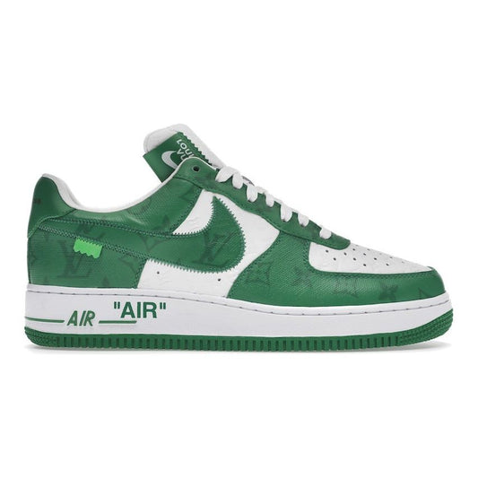 Louis Vuitton Nike Air Force 1 Low By Virgil Abloh White Green