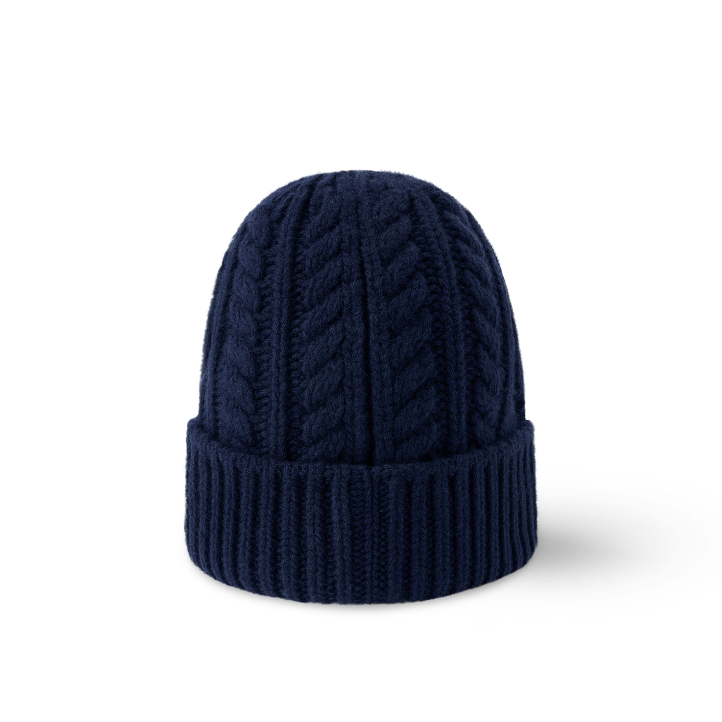 Louis Vuitton Only LV Mini Cable Beanie Navy