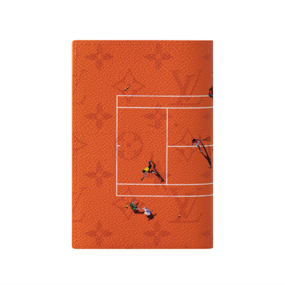 Louis Vuitton Tennis Passport Cover Brick Red