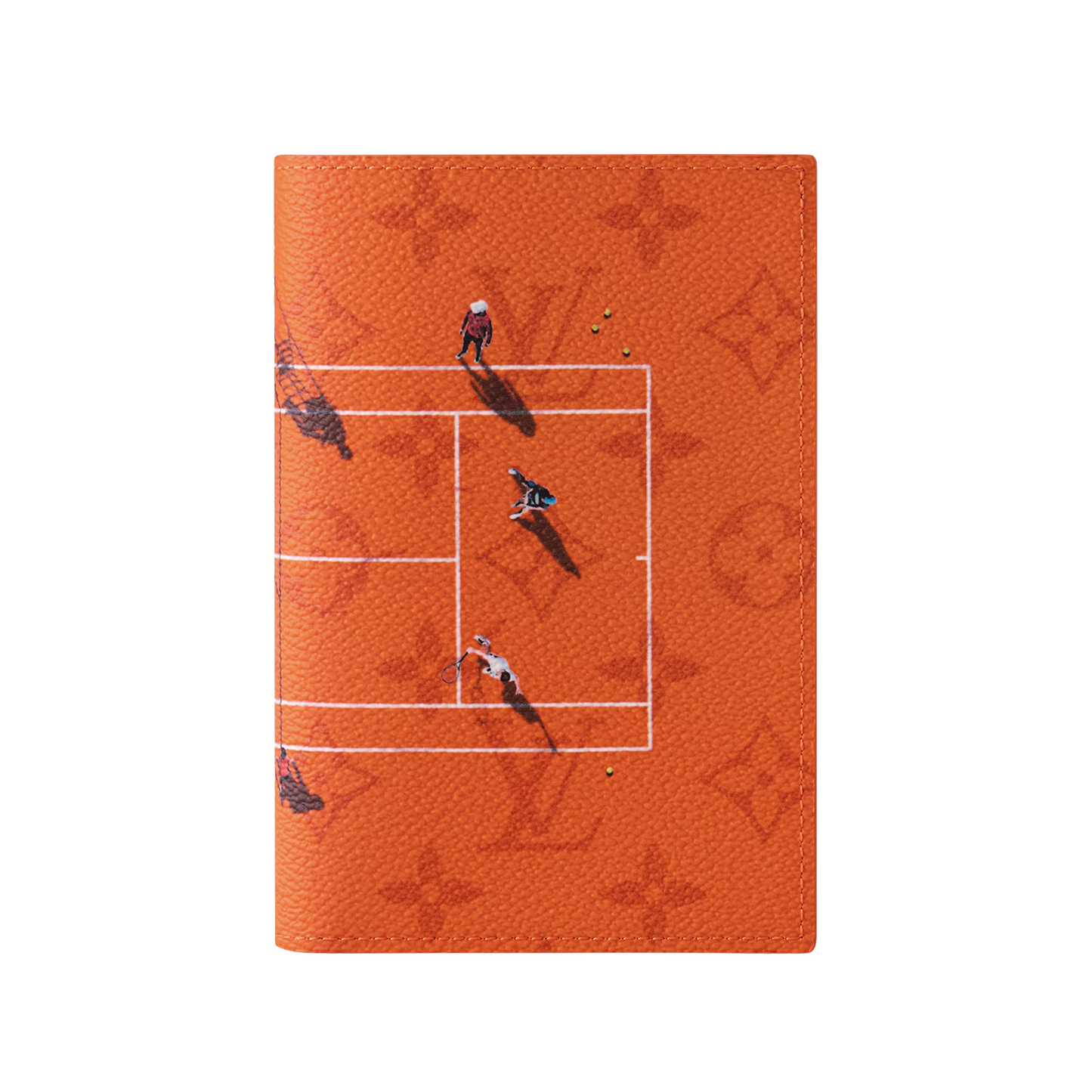 Louis Vuitton Tennis Passport Cover Brick Red