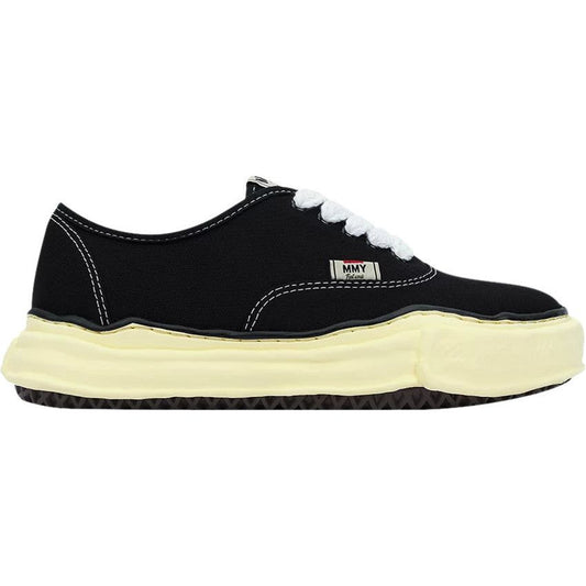 Maison Mihara Yasuhiro Baker OG Sole Vintage Canvas Low Black