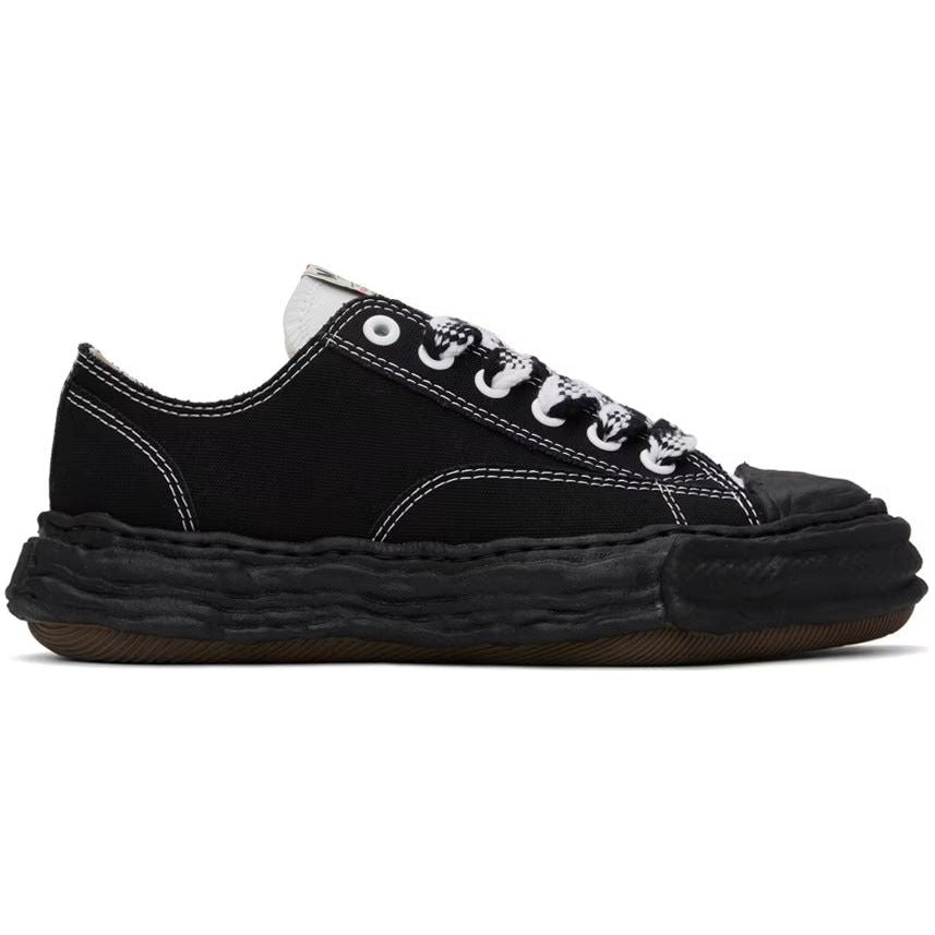 Maison Mihara Yasuhiro Peterson 23 OG Sole Canvas Low Sneakers Black/Black