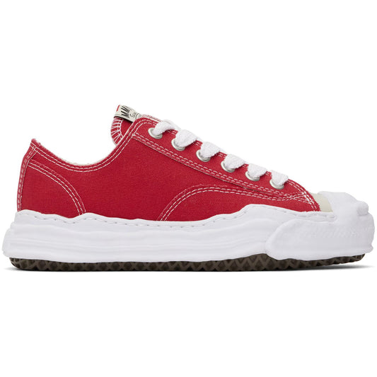 Maison Mihara Yasuhiro Hank OG Sole Canvas Low Red