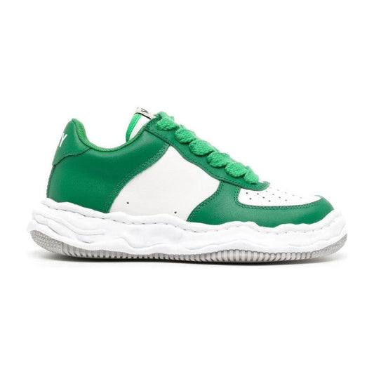 Maison Mihara Yasuhiro Wayne OG Sole Leather Low Green/White