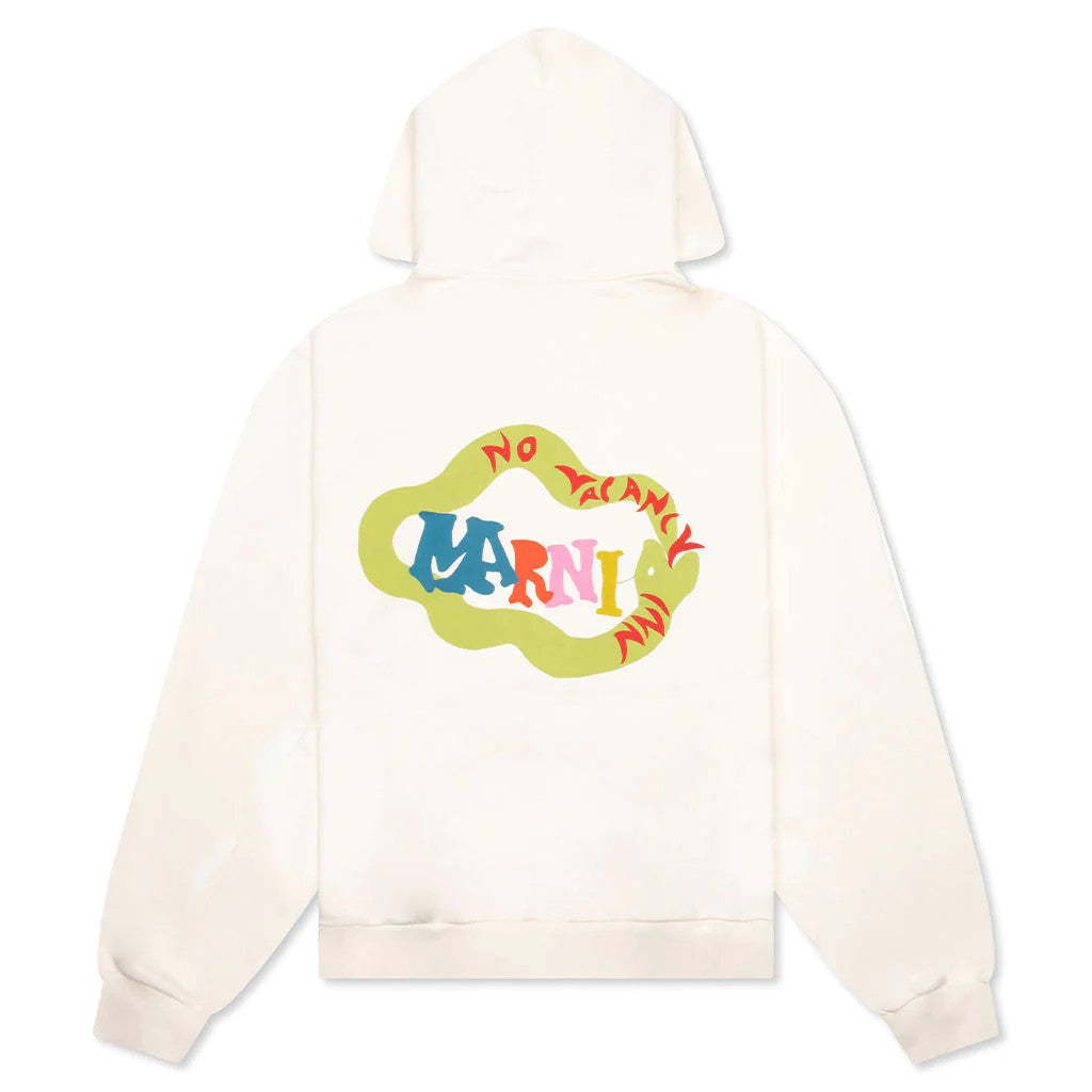 Marni x No Vacancy Inn Hoodie Limestone