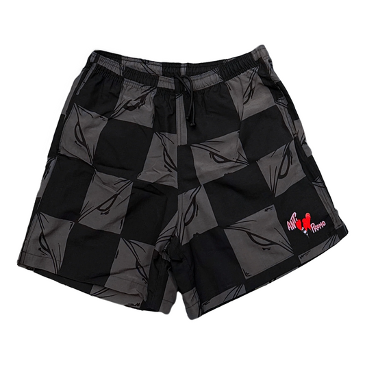 Matty Boy Anti Promo 99 Eyes Nylon Shorts Black
