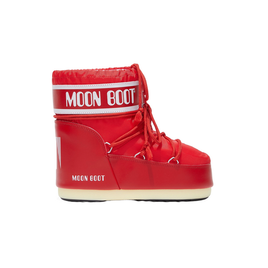 Moon Boot Icon Low Nylon Boots Red