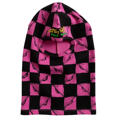 Matty Boy Anti-Promo Pink Checkered Ski Mask