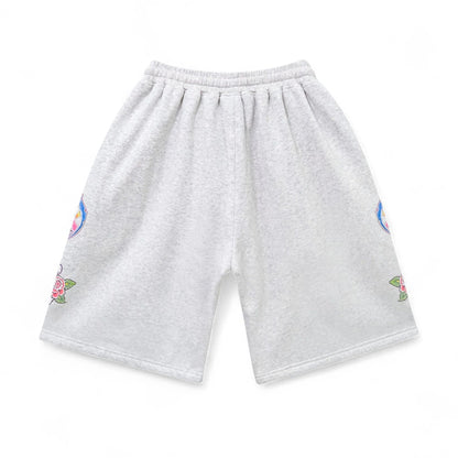 We Are Righteous Risen King Shorts Grey