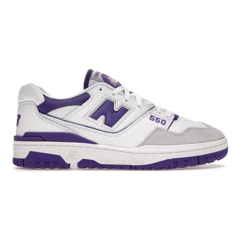 New Balance 550 White Purple