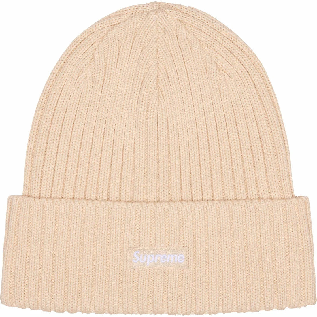 Supreme Overdyed Beanie (SS24) Light Tan