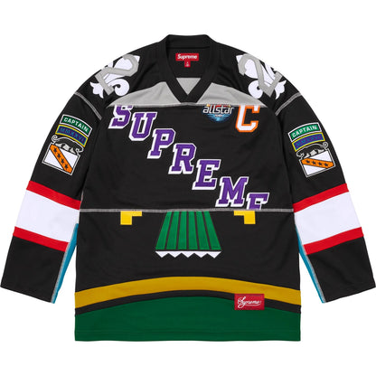 Supreme Paneled Hockey Jersey Black